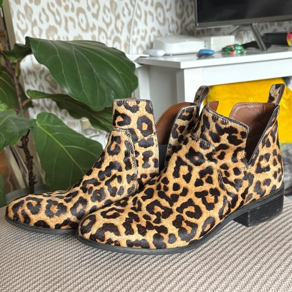 Franco Sarto Shoes - Franco Sarto Leopard Print Ankle Boots